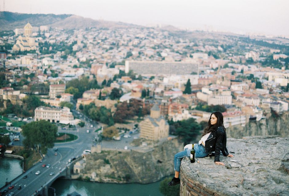 Romantische zonsondergang boven de Praagse burcht. Romantische zonsondergang boven de Praagse burcht.